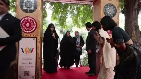 Zahra Pezeshkian Visits PM Museum During BRICS Summit